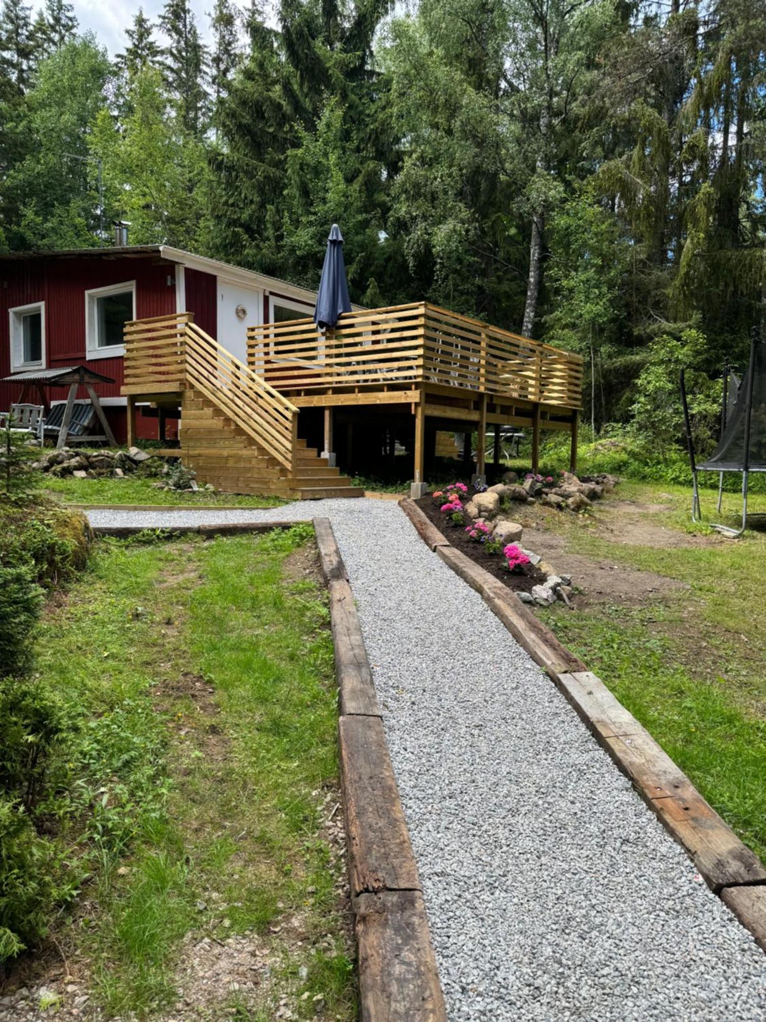 Mysig Stuga I Naevesta Örebro Dış mekan fotoğraf